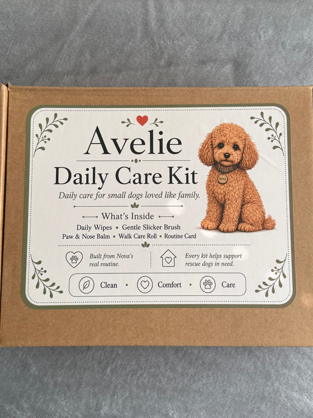 Avelie Daily Care Kit for Small Dogs