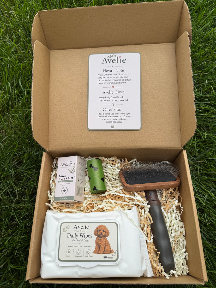 Avelie Daily Care Kit for Small Dogs