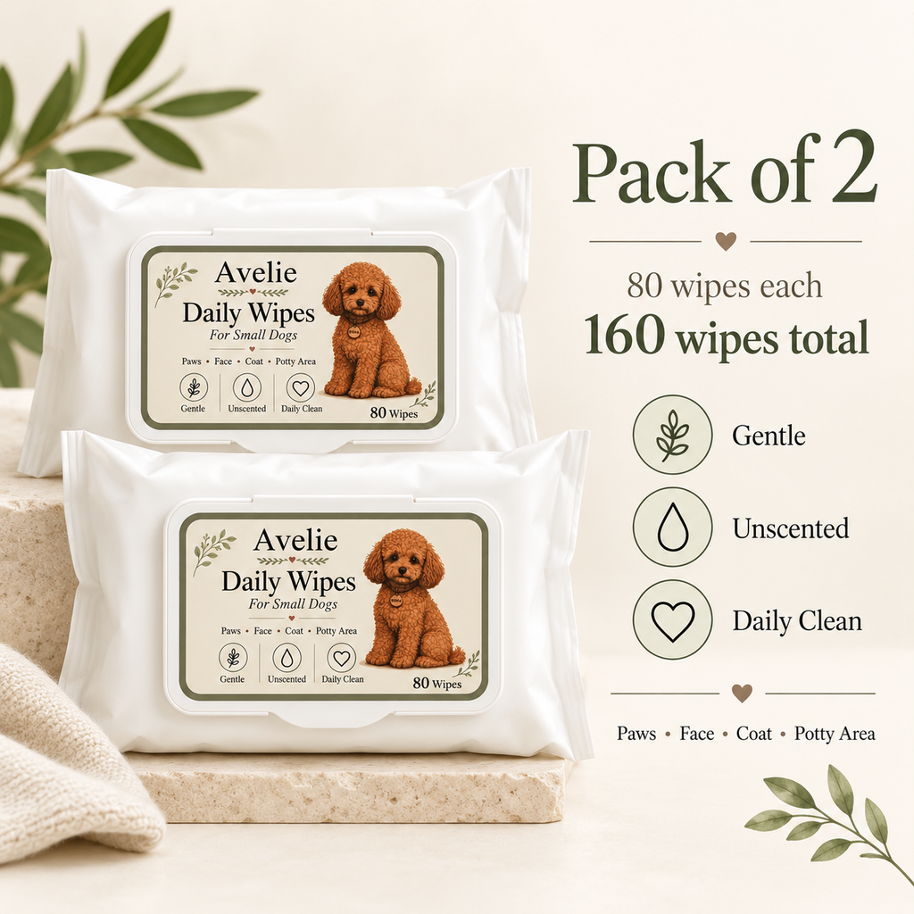Avelie Daily Wipes 2-pack 160 wipes total